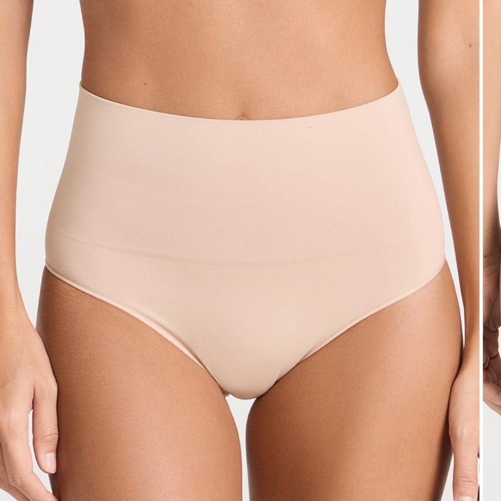 SPANX EcoCare Everyday Shaping Briefs Vintage Rose Medium NWT in packaging